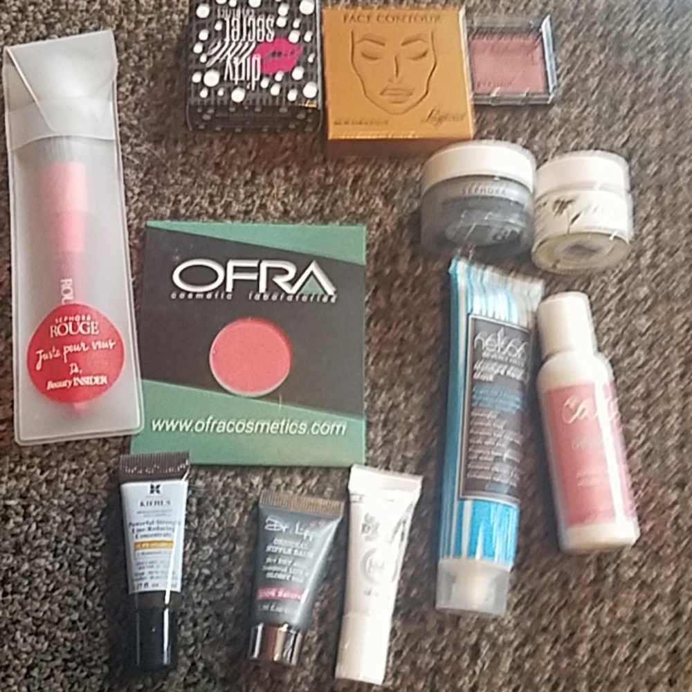 Mixed makeup and facial bundle